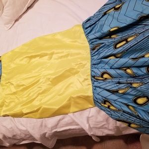 African Two piece Ankara dress